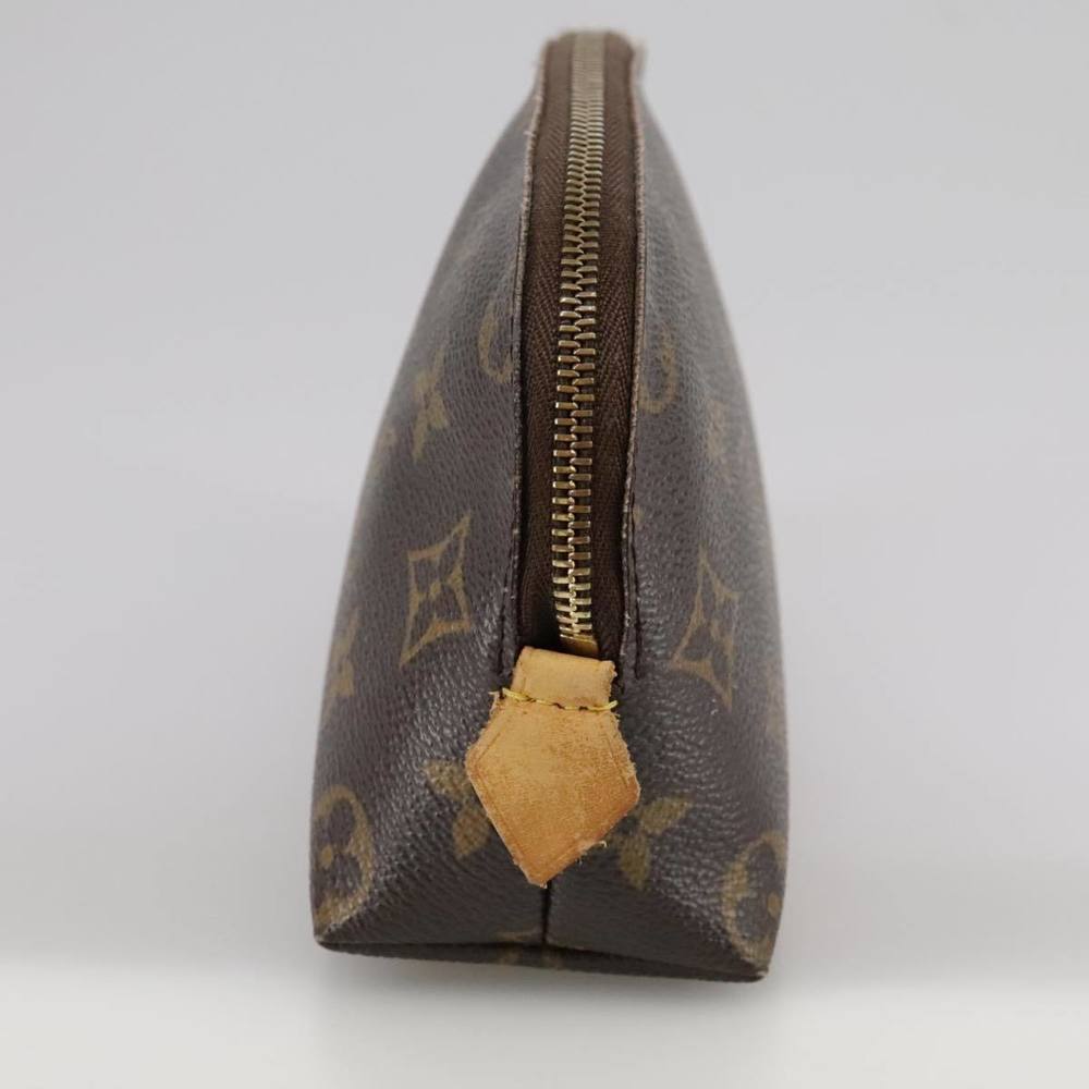 LOUIS VUITTON Monogram Pochette Cosmetic PM Cosmetic Pouch M47515 Auth 106931 - Picture 4 of 16